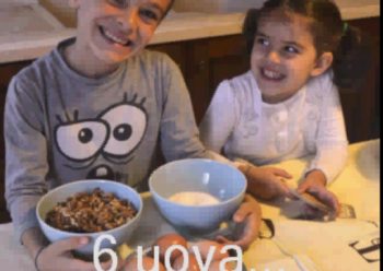 Torta di noci. La ricetta di Lorenzo e Giulia