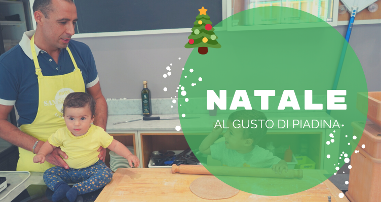 Un Buon Natale sta arrivando al gusto di Piadina